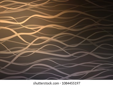 Dark vector natural abstract background. Glitter abstract illustration with doodles and Zen tangles. Brand-new design for your business.