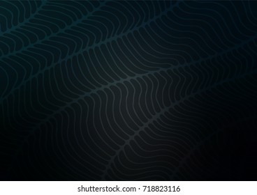 Dark vector natural abstract pattern. Geometric doodle illustration in Origami style with gradient. The completely new template can be used for your brand book.