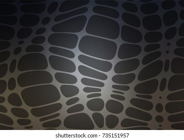 Dark vector natural abstract pattern. Glitter abstract illustration with doodles and Zen tangles. The doodle design can be used for your web site.