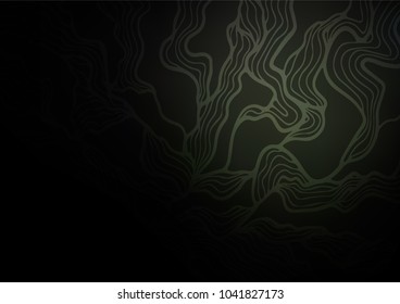 Dark vector natural abstract template. Doodles on blurred abstract background with gradient. Hand painted design for web, leaflet, textile.