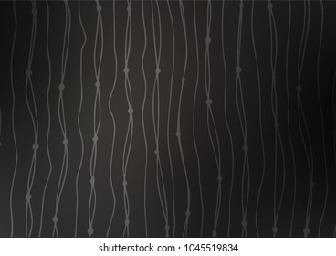Dark vector natural abstract template. Glitter abstract illustration with doodles and Zen tangles. Brand-new style for your business design.
