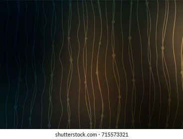 Dark vector natural abstract template. Ethnic elegant natural pattern with gradient. The elegant pattern can be used as a part of a brand book.