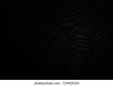 Dark vector natural abstract template. Glitter abstract illustration with doodles and Zen tangles. The doodle design can be used for your web site.