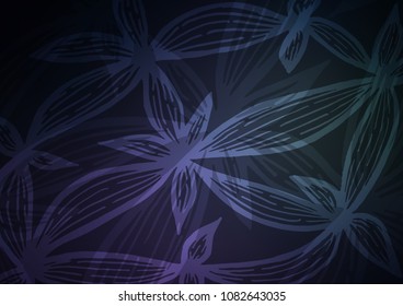 Dark vector natural abstract texture. Ethnic elegant natural pattern with gradient. A completely new template for your business design.