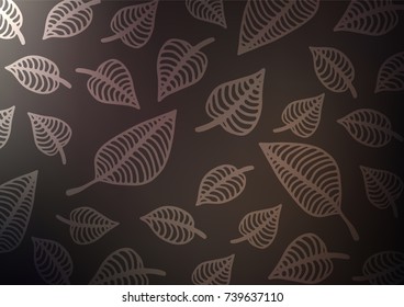 Dark vector natural abstract texture. Colorful illustration in abstract style with doodles and Zen tangles. A completely new design for your business.