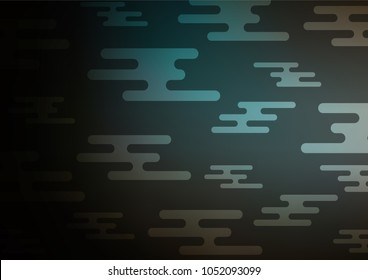 Dark vector natural elegant pattern. Shining colored illustration with doodles in Zen tangle style. Hand painted design for web, leaflet, textile.