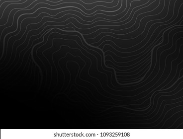 Dark vector natural elegant pattern. Glitter abstract illustration with doodles and Zen tangles. Brand-new design for your business.