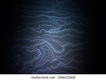 Dark vector natural elegant template. Colorful abstract illustration with lines in Asian style. The template can be used as a background for cell phones.