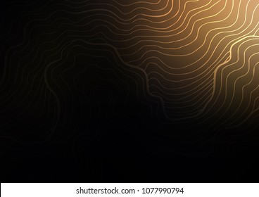 Dark vector natural elegant template. An elegant bright illustration with lines in Natural style. The doodle design can be used for your web site.