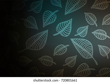 Dark vector natural elegant texture. Colorful illustration in abstract style with doodles and Zen tangles. The textured pattern can be used for website.