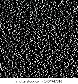 Dark vector pattern with abstract stars. Colorful illustration with abstract gradient stars. Theme for cell phones.
