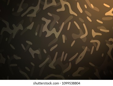 Dark vector pattern with bent ribbons. Modern gradient abstract illustration with bandy lines. Textured wave pattern for backgrounds.