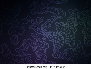 Dark vector pattern with bubble shapes. Colorful illustration in abstract marble style with gradient. The elegant pattern for brand book.