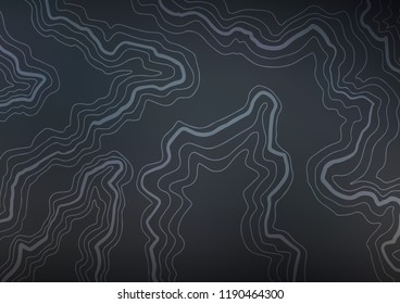 Dark vector pattern with bubble shapes. A sample with blurred bubble shapes. The elegant pattern for brand book.