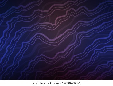 Dark vector pattern with bubble shapes. Creative illustration in halftone marble style with gradient. Marble design for your web site.