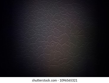 Dark vector pattern with lamp shapes. Glitter abstract illustration with wry lines. New composition for your brand book.