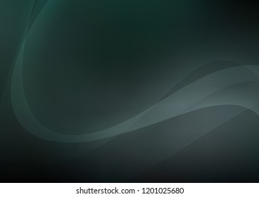 Dark vector pattern with lamp shapes. Shining illustration, which consist of blurred lines, circles. Marble style for your business design.