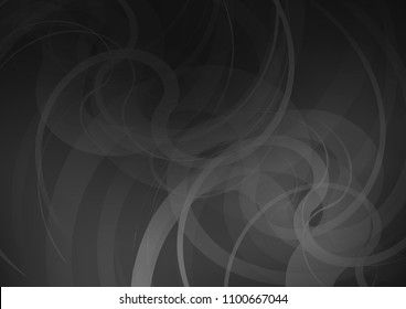 Dark vector pattern with lava shapes. Shining illustration, which consist of blurred lines, circles. Marble style for your business design.