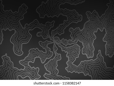 Dark vector pattern with lava shapes. Shining crooked illustration in marble style. Pattern for your business design.
