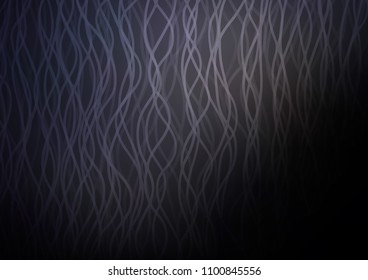 Dark vector pattern with lines, ovals. Shining crooked illustration in marble style. A completely new template for your business design.