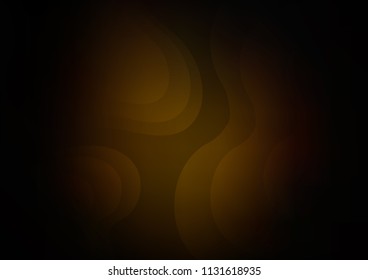 Dark vector pattern with lines, ovals. Geometric illustration in marble style with gradient.  Brand new design for your ads, poster, banner.