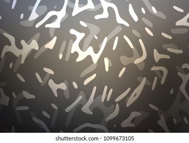 Dark vector pattern with liquid shapes. Creative illustration in halftone marble style with gradient. The best blurred design for your business.