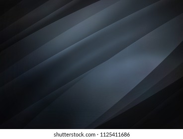 Dark vector pattern with narrow lines. Decorative shining illustration with lines on abstract template. Best design for your ad, poster, banner.