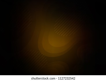 Dark vector pattern with narrow lines. Glitter abstract illustration with colored sticks. The pattern can be used for busines ad, booklets, leaflets