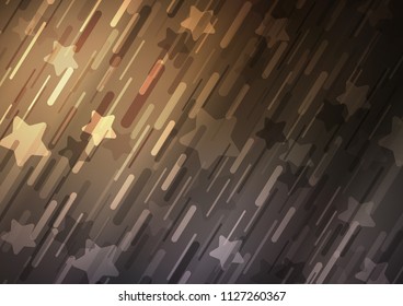 Dark vector pattern with narrow lines. Blurred decorative design in simple style with lines. The template can be used as a background.