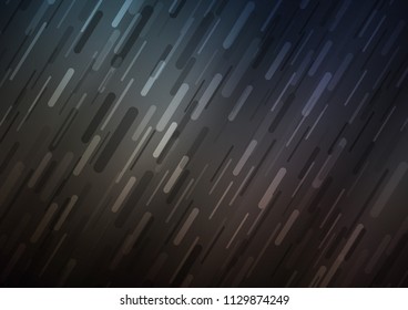 Dark vector pattern with narrow lines. Decorative shining illustration with lines on abstract template. The pattern can be used for websites.