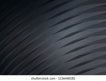 Dark vector pattern with narrow lines. Modern geometrical abstract illustration with staves. The pattern can be used for busines ad, booklets, leaflets