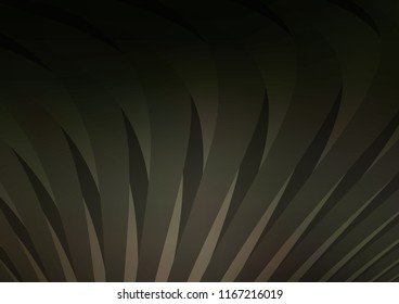 Dark vector pattern with narrow lines. Blurred decorative design in simple style with lines. The template can be used as a background.