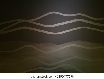 Dark vector pattern with narrow lines. Lines on blurred abstract background with gradient. The pattern can be used for websites.