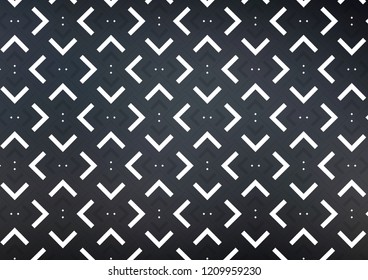 Dark vector pattern with narrow lines. Blurred decorative design in simple style with lines. The template can be used as a background.