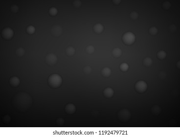 Dark vector pattern with spheres. Beautiful colored illustration with blurred circles in nature style. Beautiful design for your business natural advert.