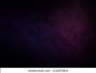 Dark vector polygon abstract backdrop. Colorful illustration in abstract style with gradient. A completely new template for your business design.