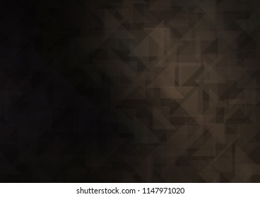 Dark vector polygonal background. Colorful abstract illustration with gradient. The textured pattern can be used for background.