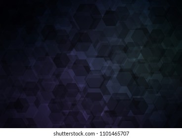 Dark vector polygonal pattern. A sample with polygonal shapes. Brand new design for your business.
