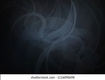 Dark vector template with abstract lines. Glitter abstract illustration with wry lines. The best blurred design for your business.
