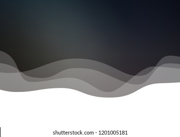 Dark vector template with abstract lines. Blurred geometric sample with gradient bubbles.  A completely new marble design for your business.