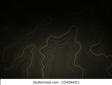 Dark vector template with abstract lines. Creative illustration in halftone marble style with gradient. A completely new marble design for your business.