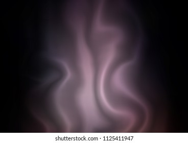 Dark vector template with bent ribbons. Modern gradient abstract illustration with bandy lines. The template for cell phone backgrounds.