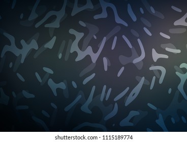 Dark vector template with bubble shapes. A sample with blurred bubble shapes. The template for cell phone backgrounds.