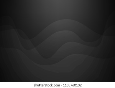 Dark vector template with bubble shapes. Colorful abstract illustration with gradient lines. The best blurred design for your business.