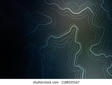 Dark vector template with bubble shapes. Shining crooked illustration in marble style. The elegant pattern for brand book.