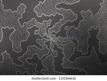 Dark vector template with lava shapes. Creative geometric illustration in marble style with gradient. Textured wave pattern for backgrounds.