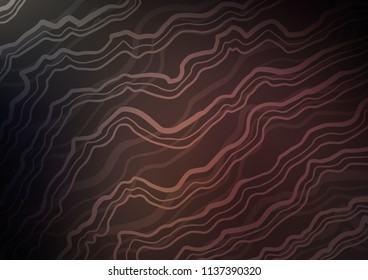 Dark vector template with lava shapes. An elegant bright illustration with gradient. Pattern for your business design.