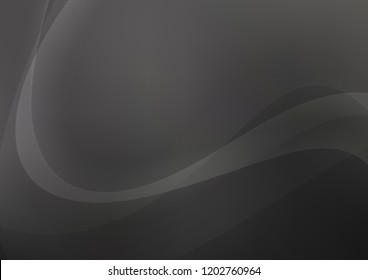 Dark vector template with lava shapes. A vague circumflex abstract illustration with gradient. A completely new marble design for your business.