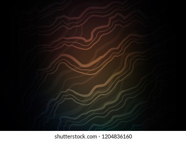 Dark vector template with lava shapes. A completely new color illustration in marble style. New composition for your brand book.