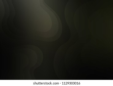 Dark vector template with lines, ovals. Geometric illustration in marble style with gradient.  A completely new template for your business design.